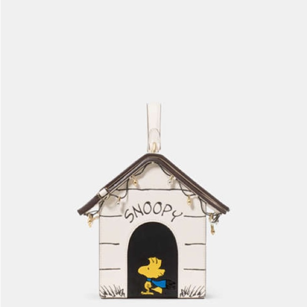 Brand new still in box, Kate Spade Snoopy Doghouse Handbag